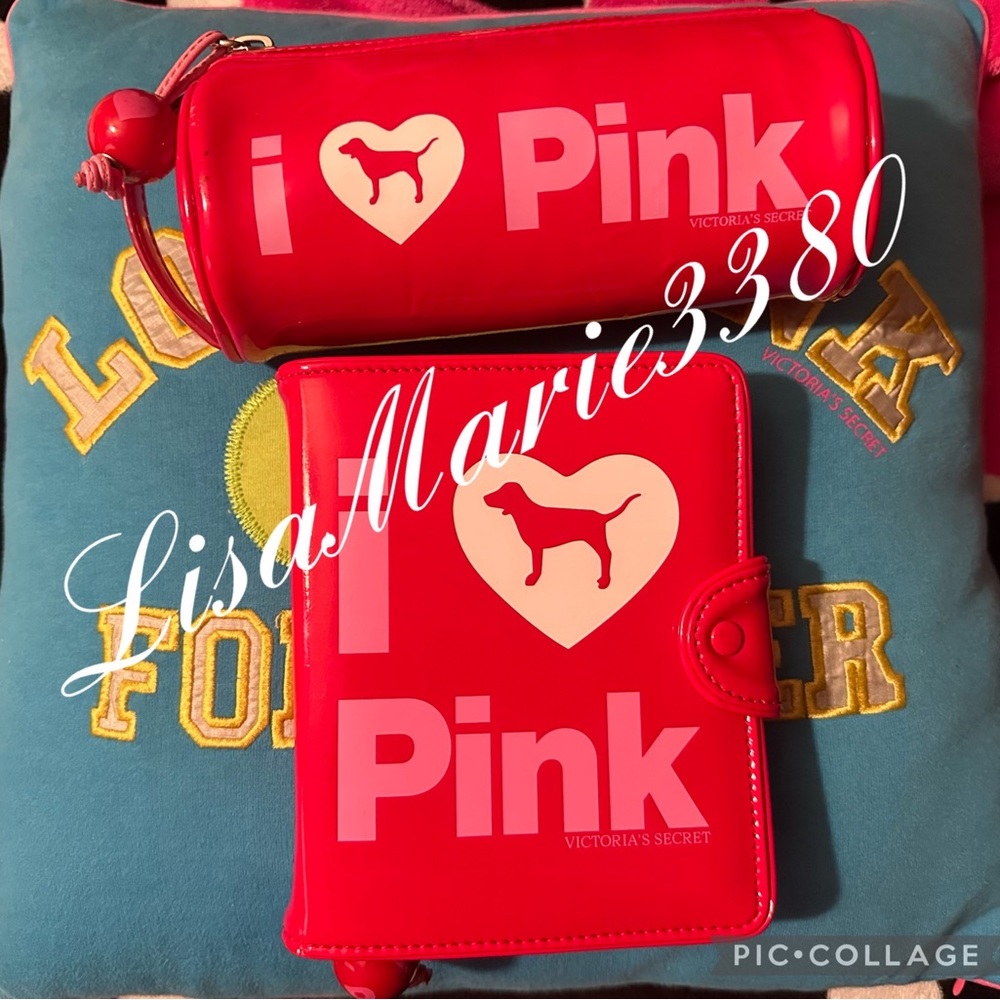 Victoria Secret PINK Journal and Matching Pouch